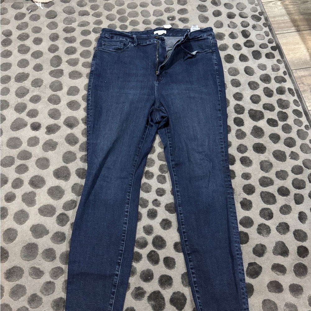 Good American Women's Dark Blue Jeans